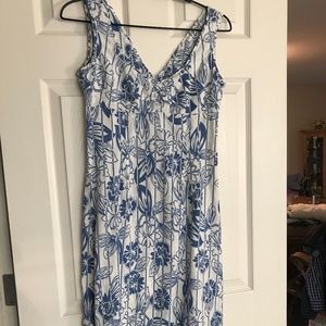 Vintage Tommy Hilfiger linen/cotton dress, sz 2